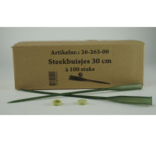Box of 100 anthurium stem tubes 30 cm