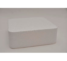 Styropor dummy vierkant afgerond 20x20x7