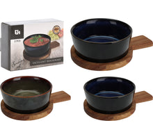 SERVEERSET 2 DELIG 14x10x5CM 2 ASS KLEUR