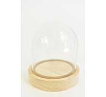 stolp met houten voet Ø10 hoogte 10 cm