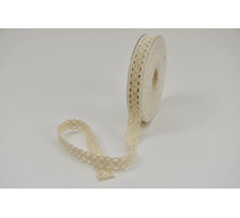 SMALL LACE MM15X10MT NATURAL