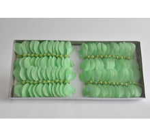 w/b. 48 butterflies/pick green 8cm