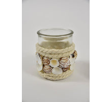 Tealight Holder Shells D9 H10cm Natural