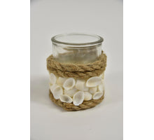 Tealight Holder Shells D12 H10cm Natural