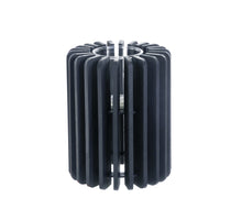 Tealight Holder D20 H25cm Black