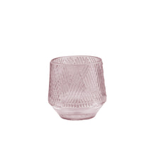 Tealight Holder Tinco Glass D8 H8cm Lilac