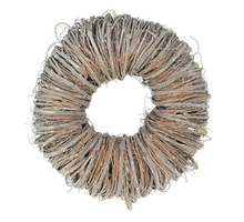 Twig wreath 20x7cm White-wash