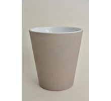 Konische (orchidee) vaas sand greige 15cm serie 441