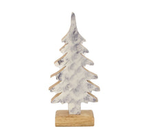 Tree mango wood 28x14x5cm Grey