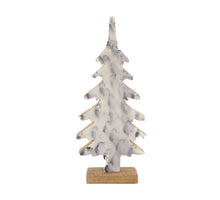 Tree mango wood 38x17x5cm Grey