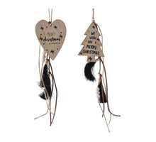 plywood figuur hanger 2ass naturel 7.5x38x0.9cm