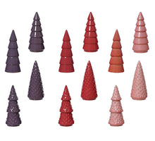 Boom porcelain 12 assorted pink/red/purple D9 H21cm