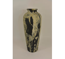 Vase Volcanic 27x60 Black