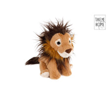 Take Me Home leeuw pluche staand met lange haren 28cm