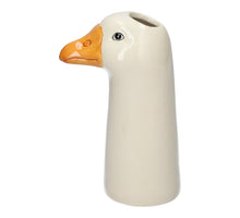 Vaas Gans Wit 11.5x8.5x20cm Keramiek