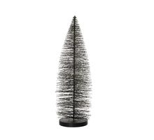 Brush tree indoor black D24 H100cm
