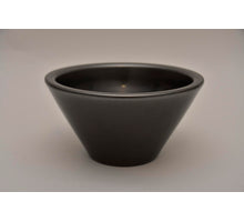 Conische Schaal Deko, 21 cm - Graphite