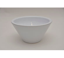 Conische Schaal Deko, 21 cm - Glans Wit