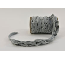 Rol knitted stof grijs