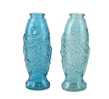 Vaas glas 2col ass 10x6x24cm