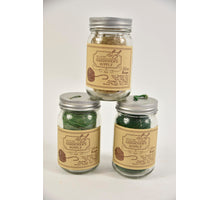 TOUW 50 METER IN GLAZEN POT 3 ASSORTIE