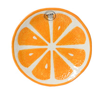 Ontbijtbord dolomiet oranje D16 H2cm
