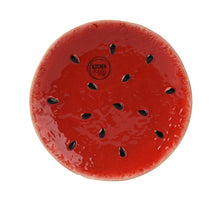 Ontbijtbord dolomiet groen/rood D16 H2cm