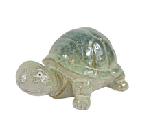 TURTLE 20.3X14.3X10CM PORCELAIN