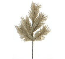 Pinus pine spray beau brown snowy 50cm