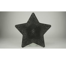 Tray Star Shape Gray 28x28x2cm