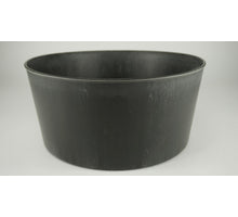 Teil rond grijs D29 H14cm