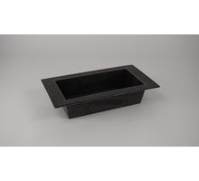 Tray rectangular Gray 33x16x7cm