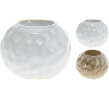 Tealight holder ball porcelain D7.5cm 2 assorted