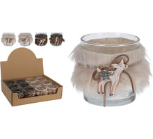 Tealight holder, colorful, 8cm, 4 assorted colors