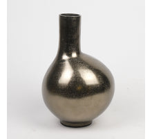 Tuitvaas aluminium Antiek Nikkel 19x19x26cm