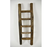 Ladder bruin melange 80cm x +/- 23 cm 5 treden