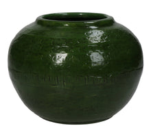 Vase Aluminium Green 14.5x14.5x11cm