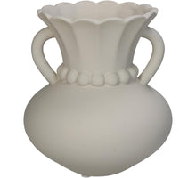 Vase Dolomite Ivory 15.5x15.5x16.8cm
