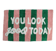 Bath Mat You Look Good Cotton Multi 50x80cm