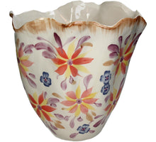 Vase Flowers Fine Earthenware Multi 28.5x27x28cm