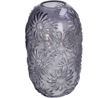 Vase Glass Purple 19x19x33.5cm