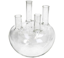 Vase Glass Clear 15x15x17cm