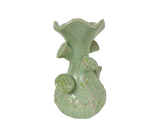 Vaas Lotus keramiek D15,5 H26 cm Sage Groen