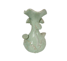 Vaas Lotus keramiek D20 H32 cm Sage Groen