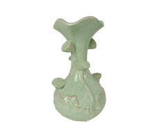 Vaas Lotus keramiek D24 H40 cm Sage Groen