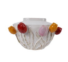 Vase Tulip Ceramic 32x23x20cm White