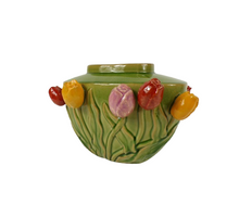 Vase Tulip Ceramic 32x23x20cm Green