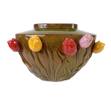 Vase Tulip Ceramic 40x30x28cm Green