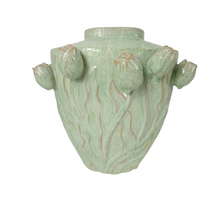 Vase Tulip Ceramic 34x25x34cm Sage Green
