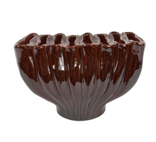 Vaas Dinan Keramiek 34x21x22cm Warm Rood